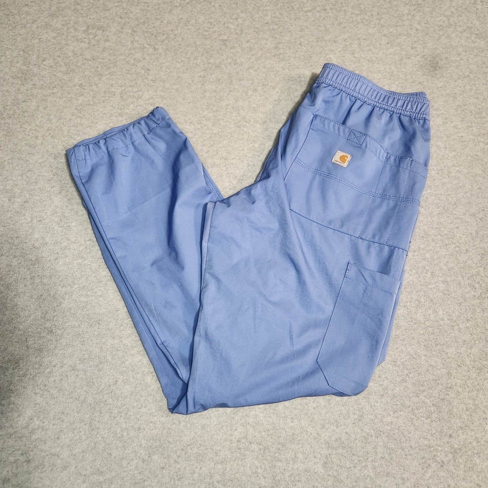 Carhartt Men Scrub Pants Small Ceil Blue C55106